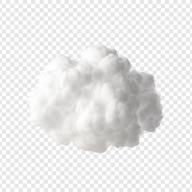 Cloud png isoliert auf transparentem hintergrund