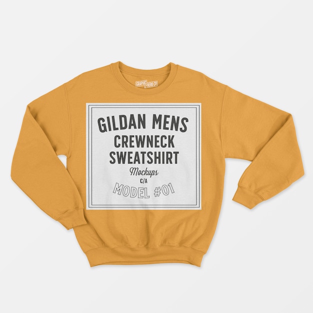 Crewneck herren sweatshirt