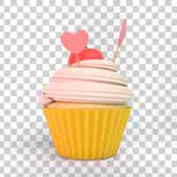 Kostenlose PSD cup cake zum muttertag