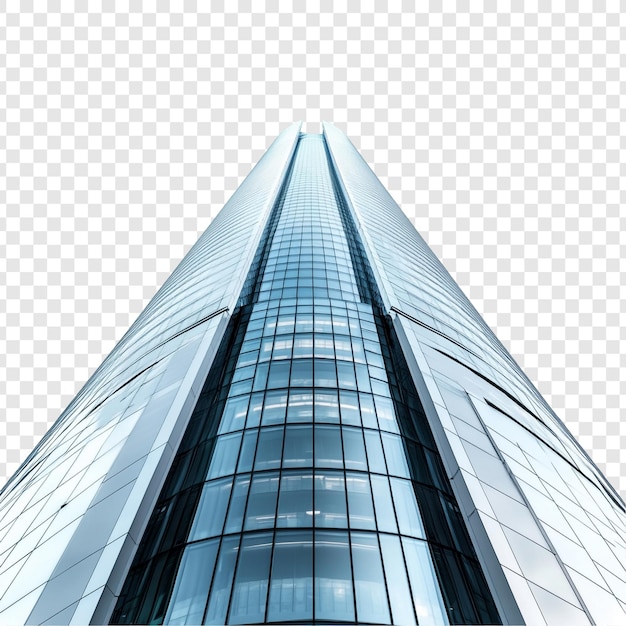 Der majestätische Wolkenkratzer Ein modernes architektonisches Wunder