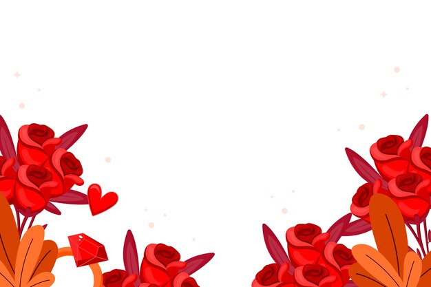 Design der Grenze zum Valentinstag