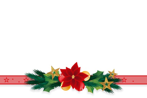Design der Grenzen der Weihnachtszweige