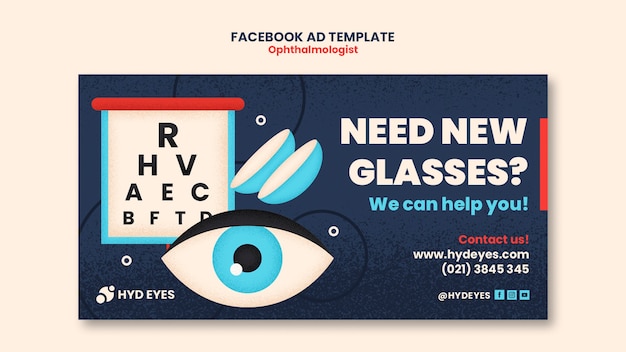 Design einer Optiker-Vorlage