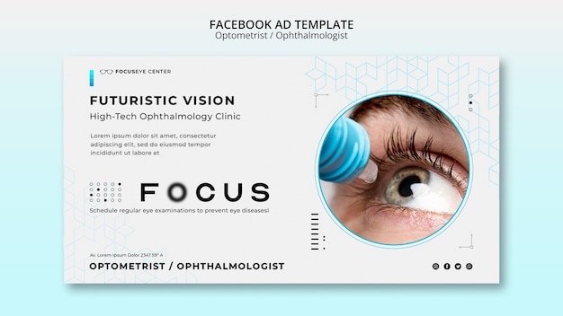 Design einer Optiker-Vorlage