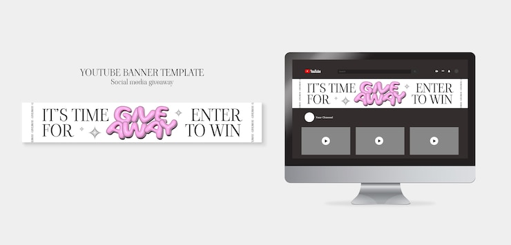 Kostenlose PSD design einer social-media-giveaway-vorlage