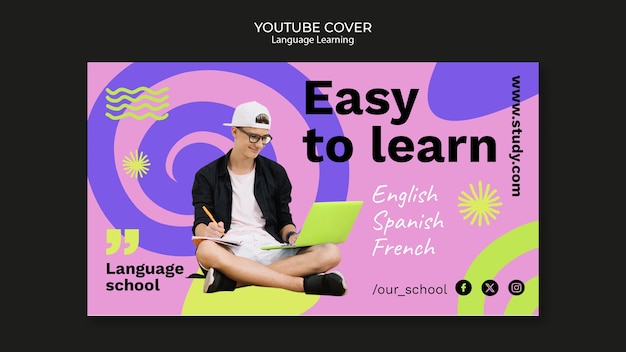 Design einer Sprachlernvorlage