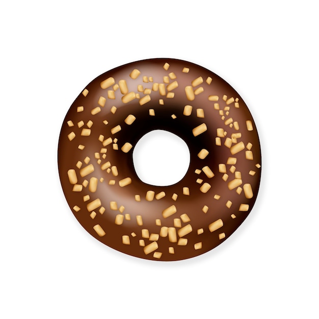 Kostenlose PSD design von donuts-elementen