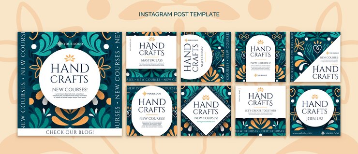 Kostenlose PSD design von kunst- und handwerksvorlagen