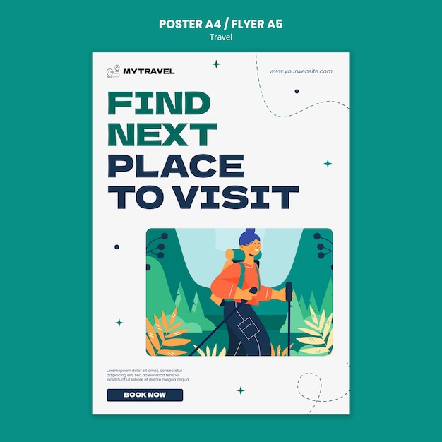 Design von Reisevorlagen