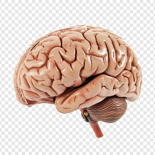 Detailliertes anatomisches Modell eines menschlichen Gehirns