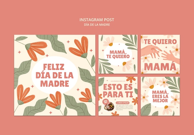 Dia de la madre vorlage-design