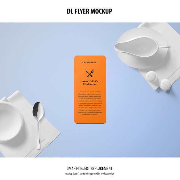 DL Flyer Mockup