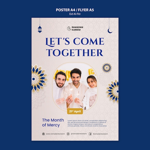 Eid al-fitr vorlagendesign