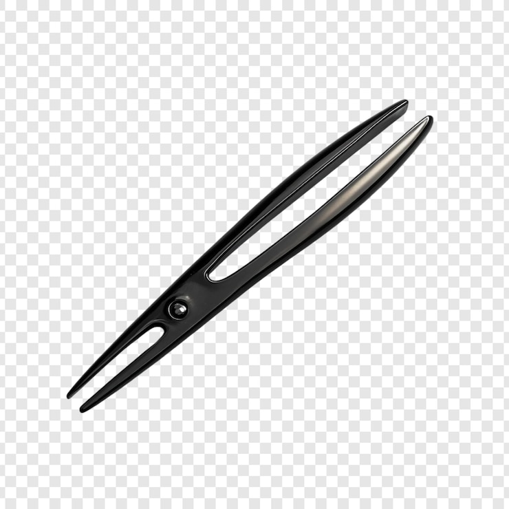 Kostenlose PSD ein eleganter schwarzer haarschnitzel, ein modernes accessoire