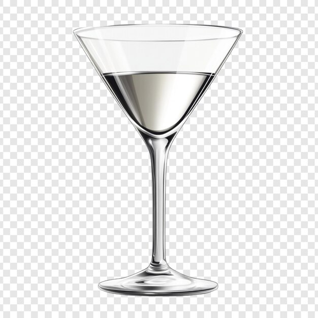 Ein Martini-Cocktail in einem klassischen Glas