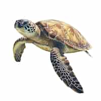 Kostenlose PSD ein wunderbares schwimmen der schildkröte