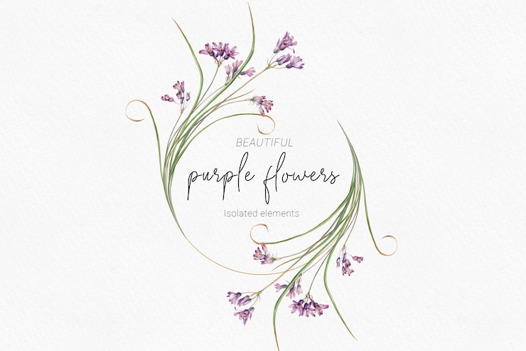 Kostenlose PSD elegante blumen-hochzeitseinladung