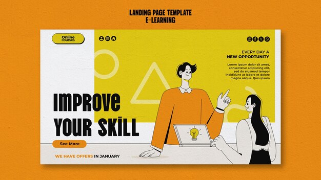 Entwurf von E-Learning-Vorlagen