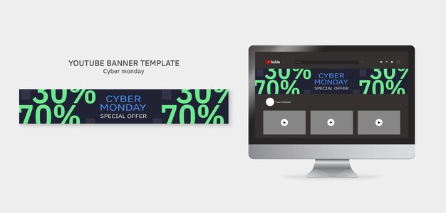 Entwurfsvorlage für den Cyber-Montag