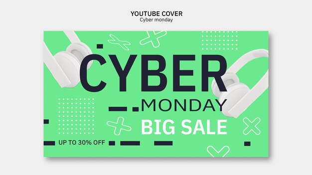 Entwurfsvorlage für den Cyber-Montag