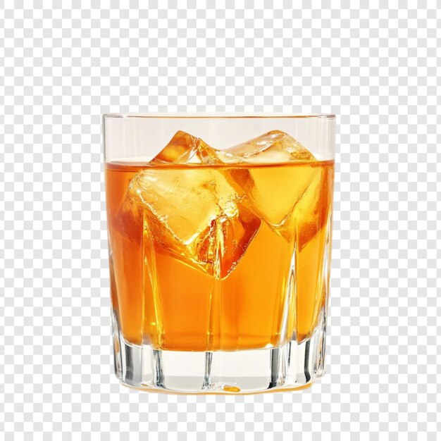 Erfrischender Eistee in einem Glas