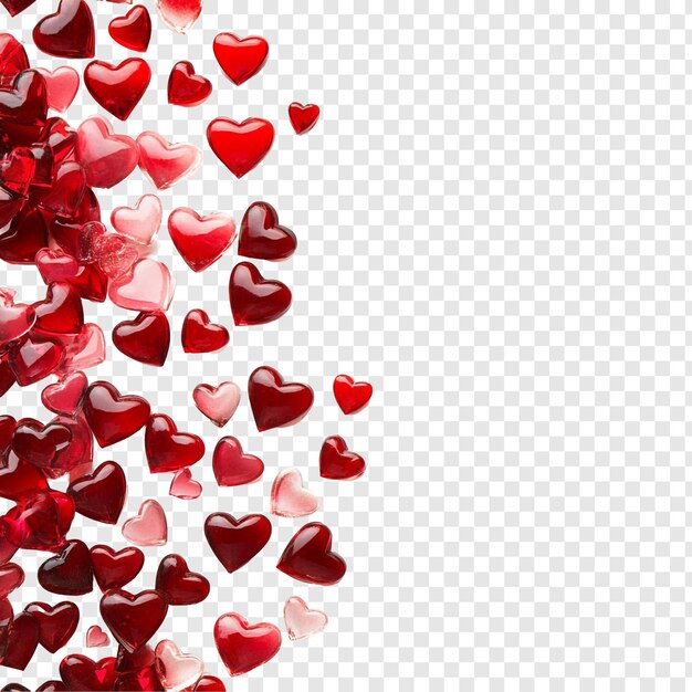 Falling Hearts Ein romantisches Valentinstag-Design