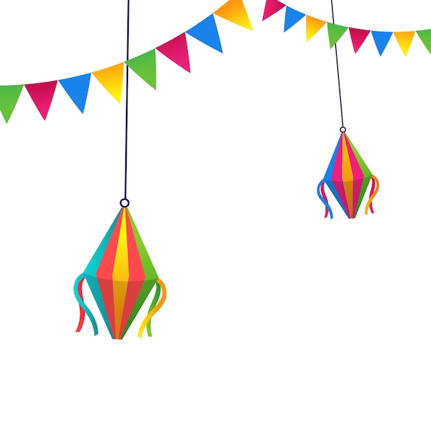 Festa-Junina-Dekorations-Illustration