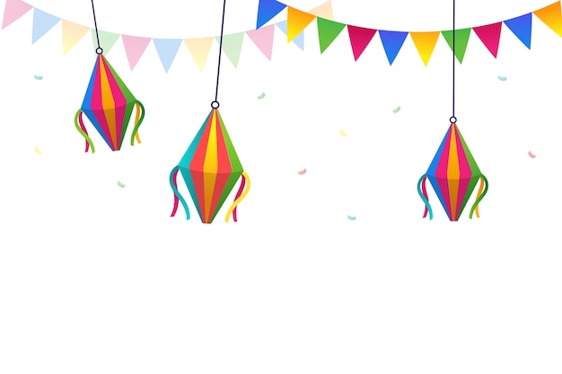 Festa-Junina-Dekorations-Illustration