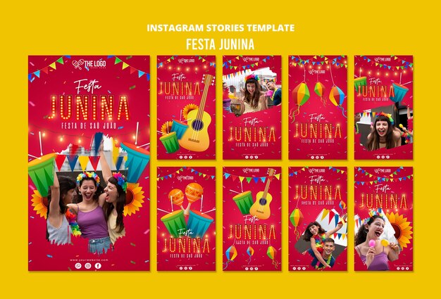 Festas juninas feier instagram geschichten