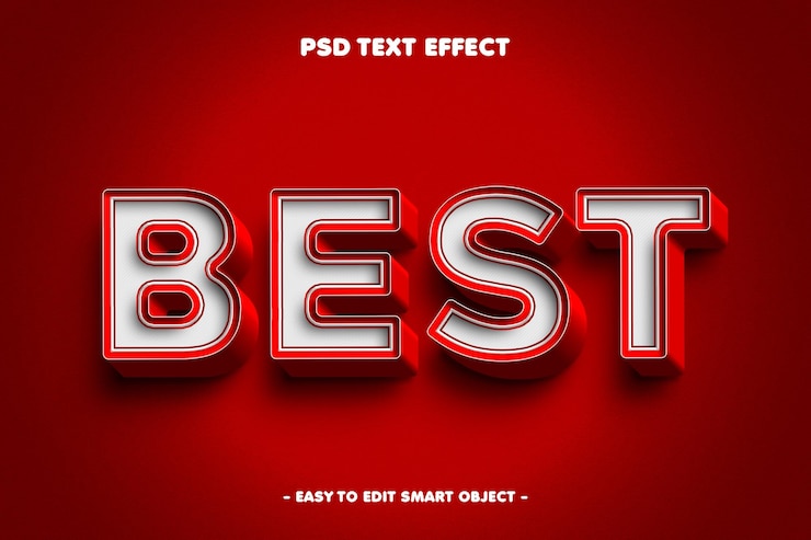 Kostenlose PSD fettgedruckter effekt
