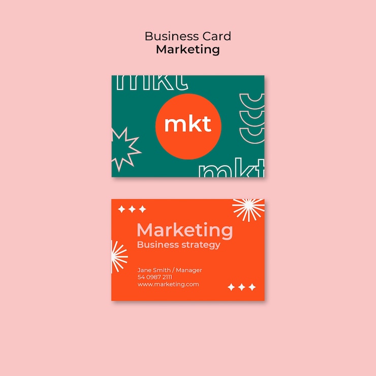 Kostenlose PSD flache design-marketing-vorlage