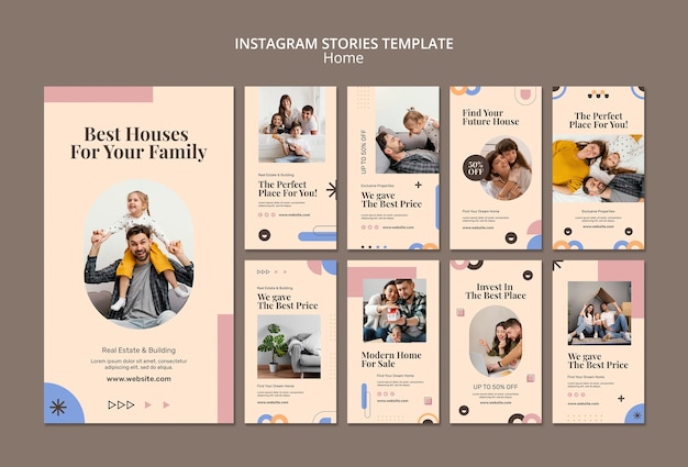 Kostenlose PSD flaches design home-template-design