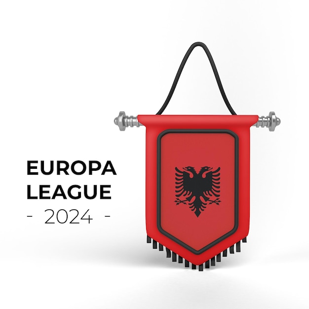 Kostenlose PSD flagge albaniens
