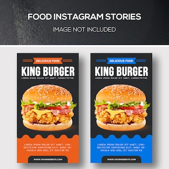 Food instagram geschichten