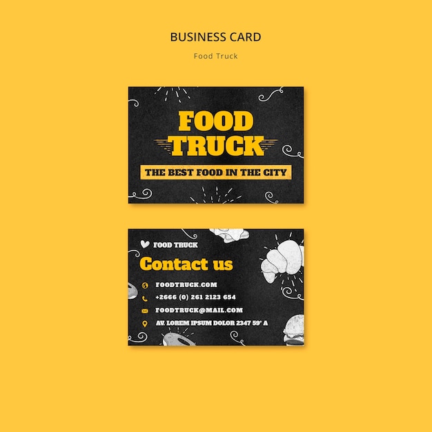 Food-truck-template-design