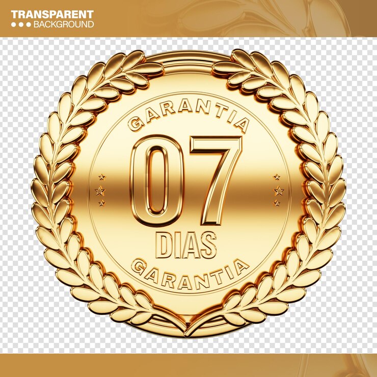Kostenlose PSD garantieschein für realistische 3d-logo-shopping
