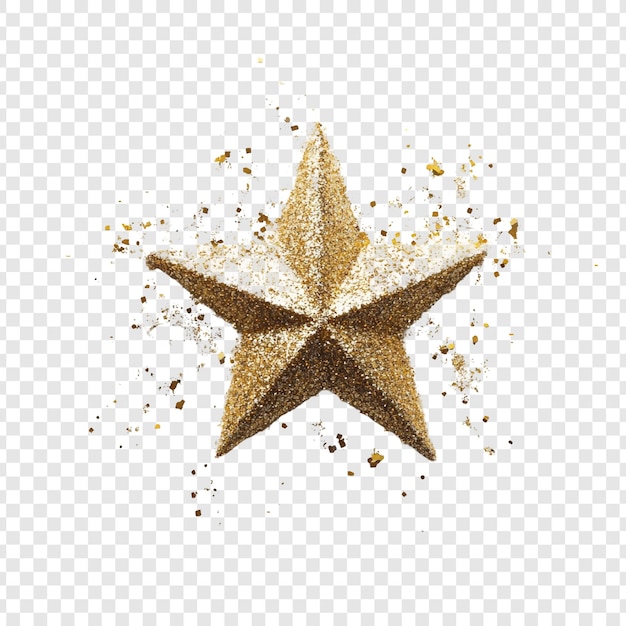 Golden Glittering Starburst Festliche Funkeln