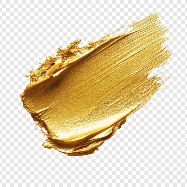 Goldene Abstrakte Farbstriche Textur Hintergrund