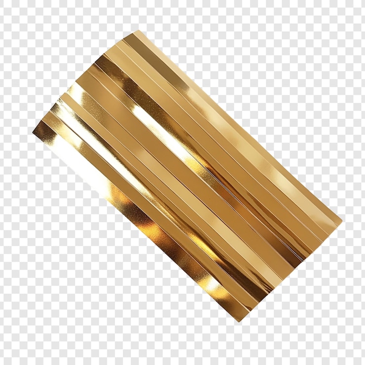 Kostenlose PSD goldene metallische textur elegante streifen aus schimmerndem gold
