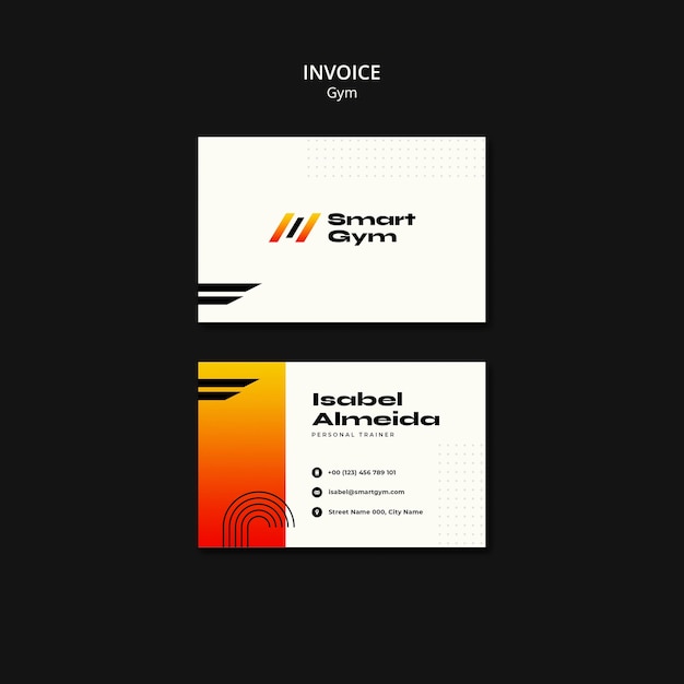 Gradienten-Studio-Template-Design
