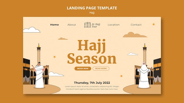 Hadsch-Landing-Page-Template-Design