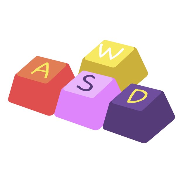 Handgezeichnetes Spiele-Ikonen-Design