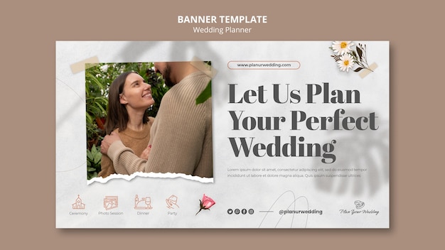 Hochzeitsplaner-banner-design