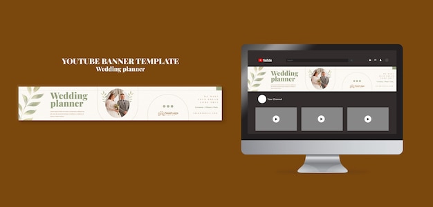 Hochzeitsplaner YouTube-Banner