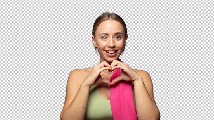 Kostenlose PSD hübsche blonde fitnessfrau mit einem kopierraum