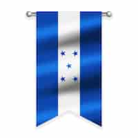 Kostenlose PSD illustration der flagge von honduras