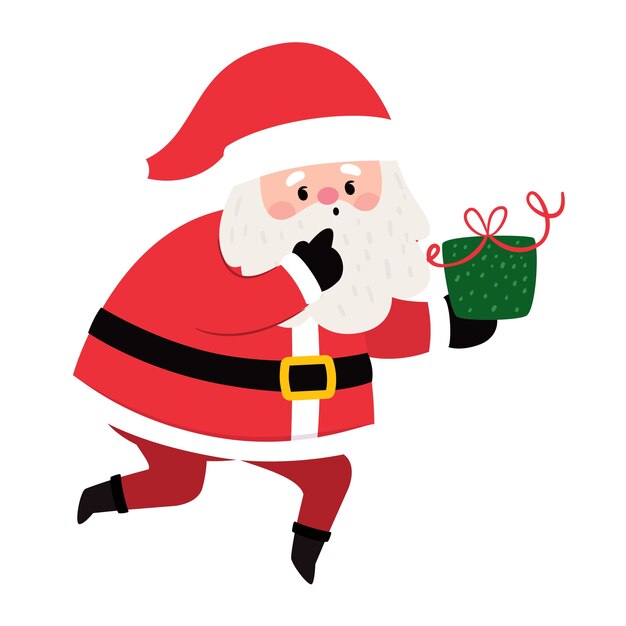 Illustration des Weihnachtsmannes