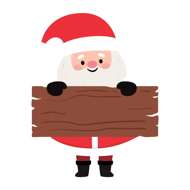 Illustration des Weihnachtsmannes
