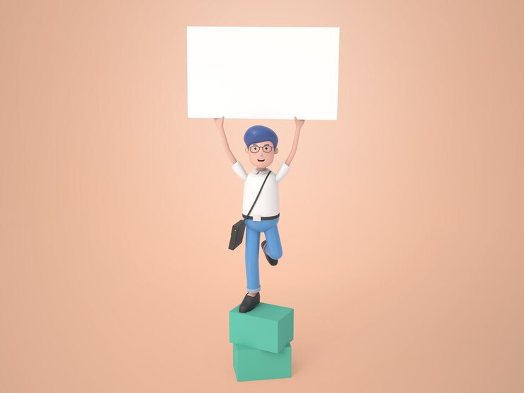Kostenlose PSD illustration eines geschäftsmannes