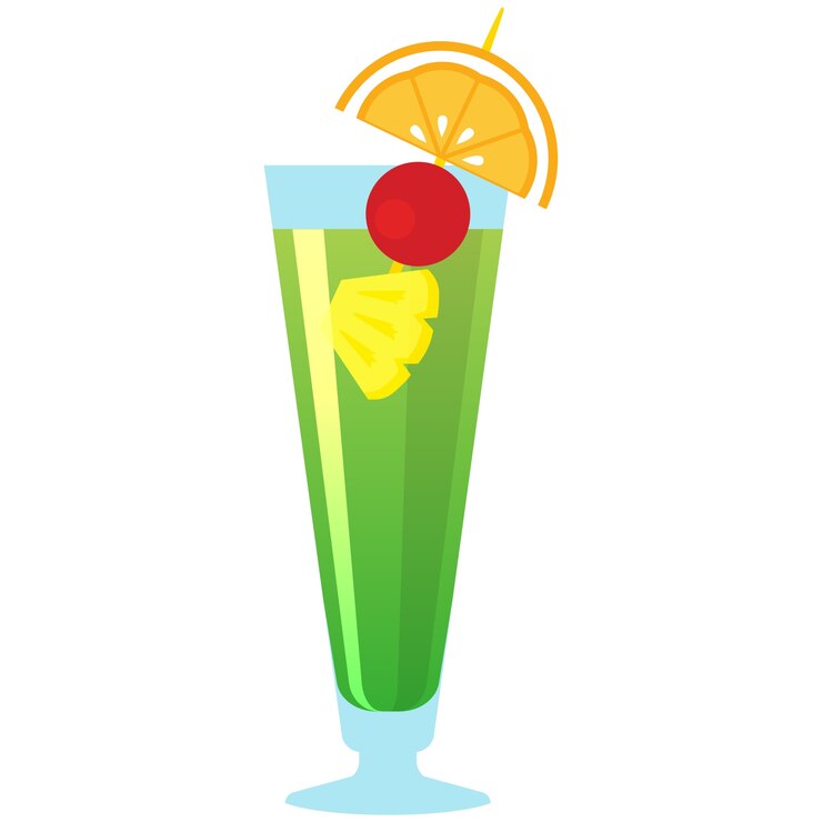 Kostenlose PSD illustration von cocktailgetränken